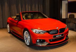 BMW 435i Convertible in Melbourne Red by Abu Dhabi Motors 2016 года